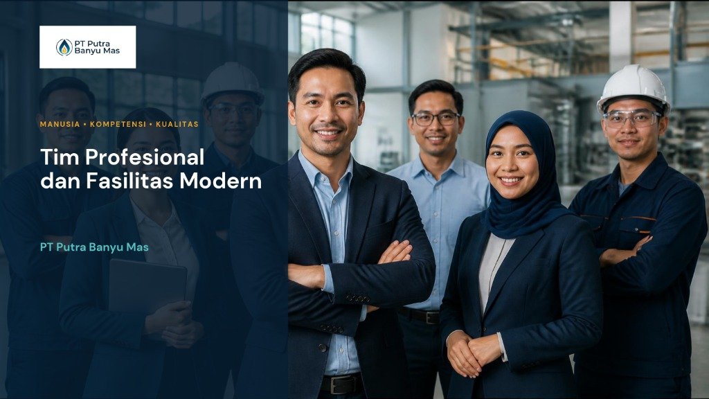 Tim Profesional dan Fasilitas Modern PT Putra Banyu Mas